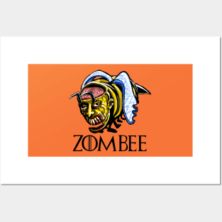 Zombie - halloween joke pun Posters and Art